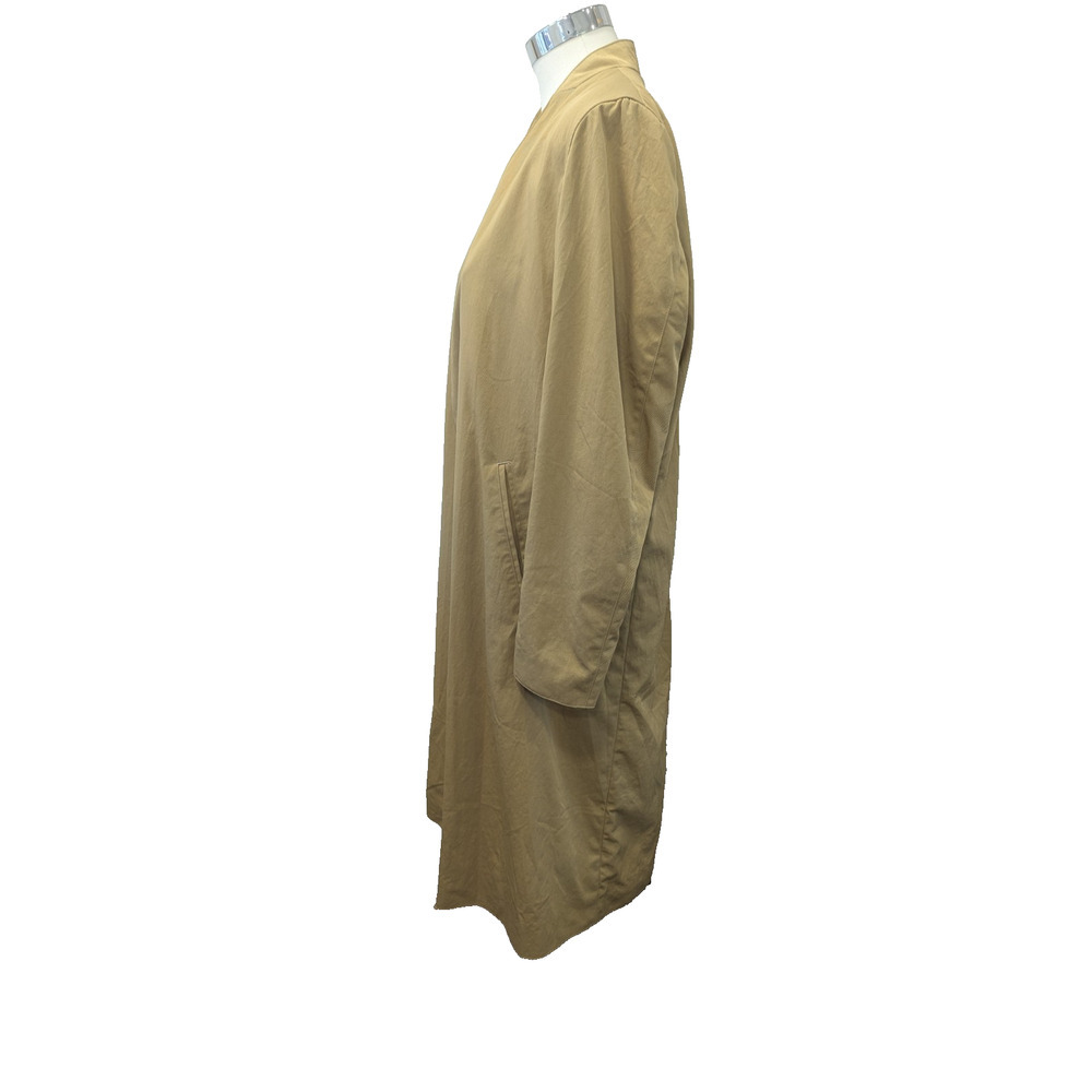 United Tokyo Brown Trench Coat Size 1 CLEAN EUC Pockets Niigata, Japan - Picture 3 of 13